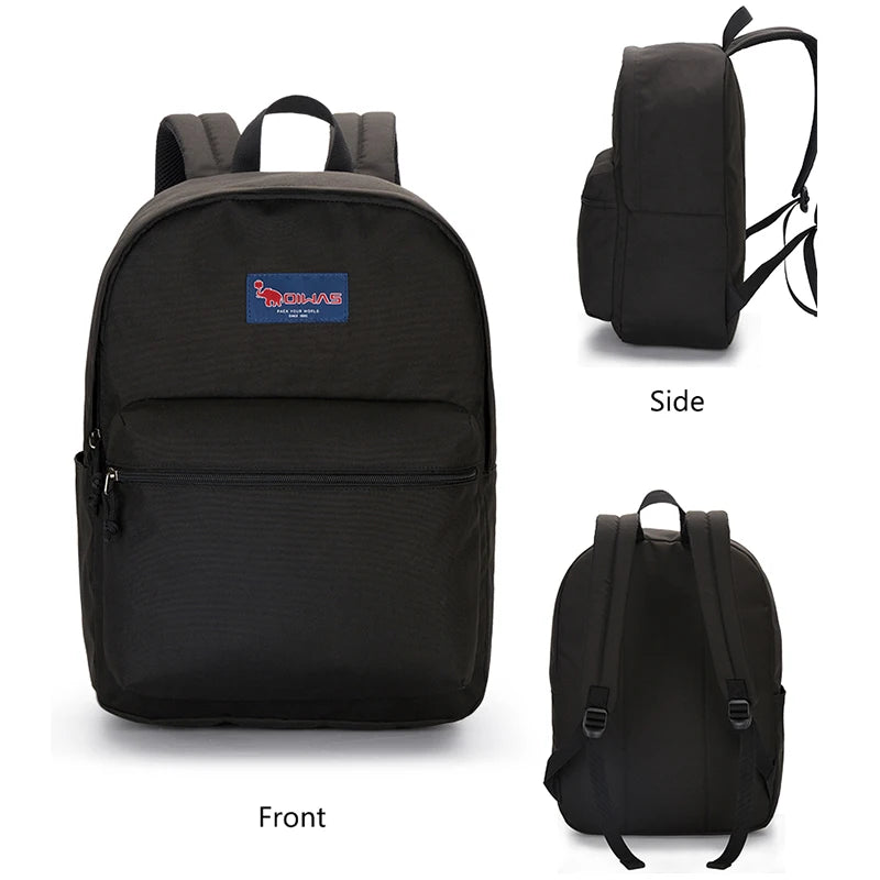 23L College Students Backpack Large Capacity Travel Backpacks Mochila Women's Ba