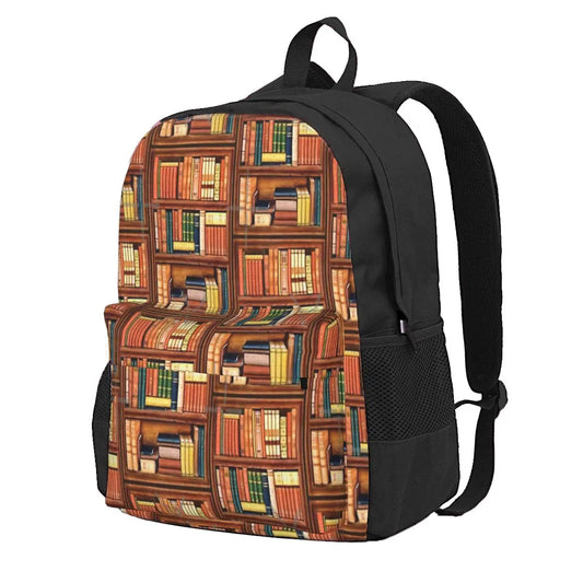 Vintage Style Book Bag for School and Travel