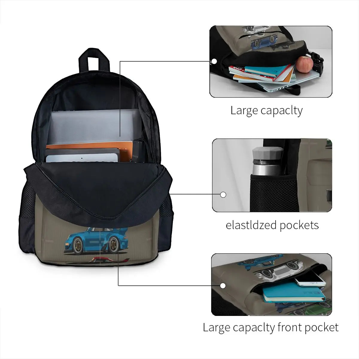 Old Classics 2 Backpacks Men's and Women's Bags