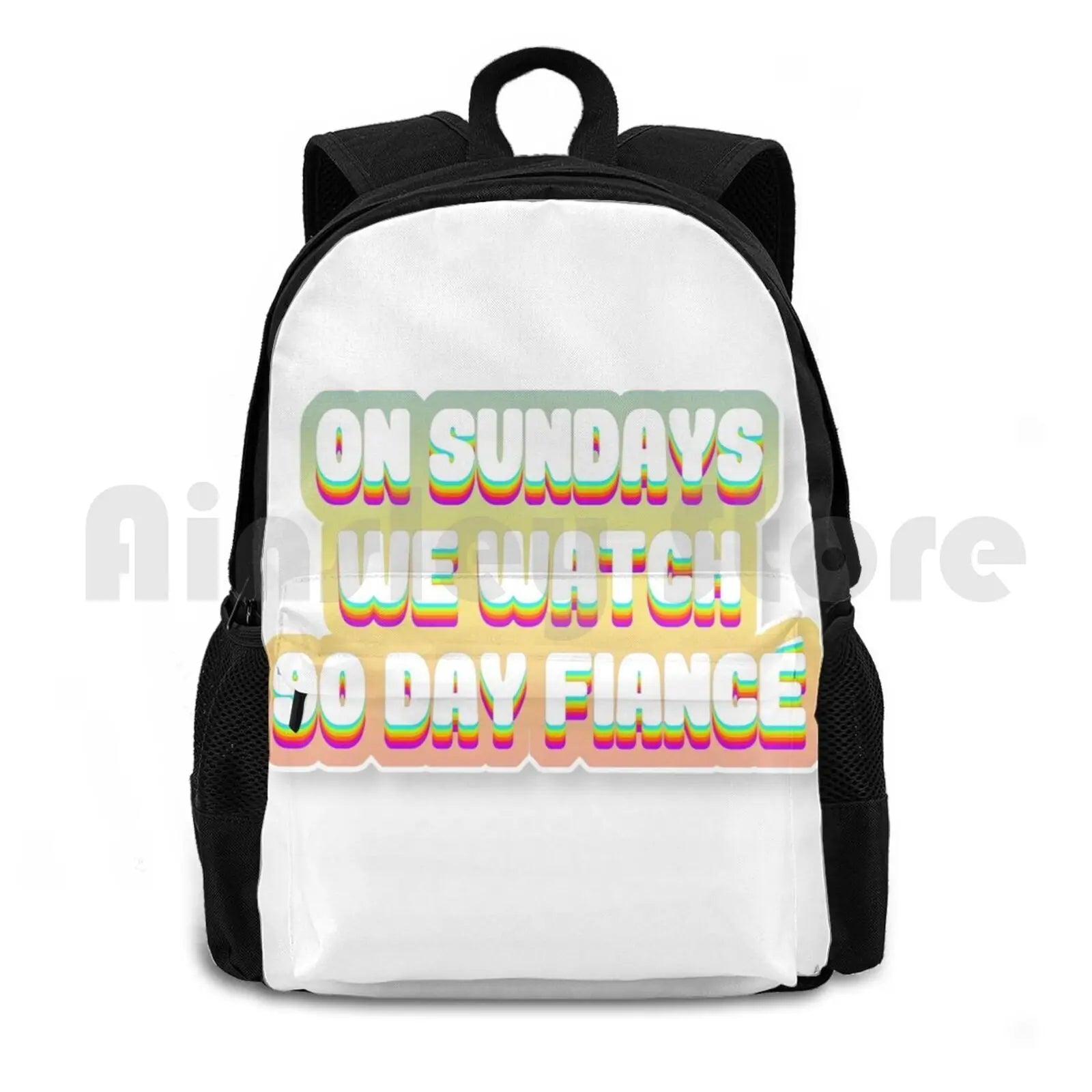 90 Fianc? Fans Outdoor Hiking Backpack Sports Bag