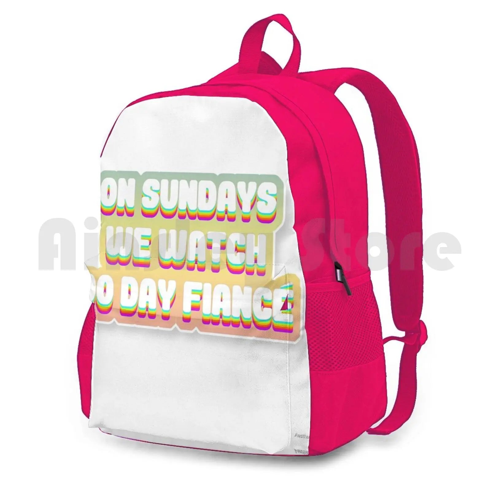 90 Fianc? Fans Outdoor Hiking Backpack Sports Bag