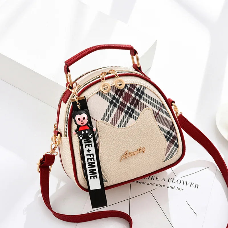 Net Red Small Bag Women's Messenger Bag Ins Texture Portable Women Bag