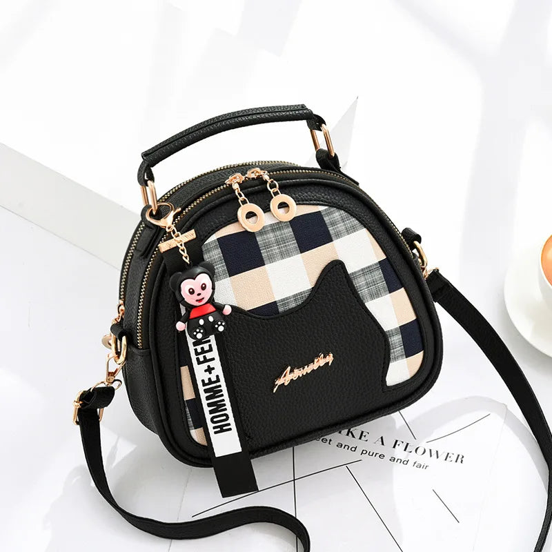 Net Red Small Bag Women's Messenger Bag Ins Texture Portable Women Bag