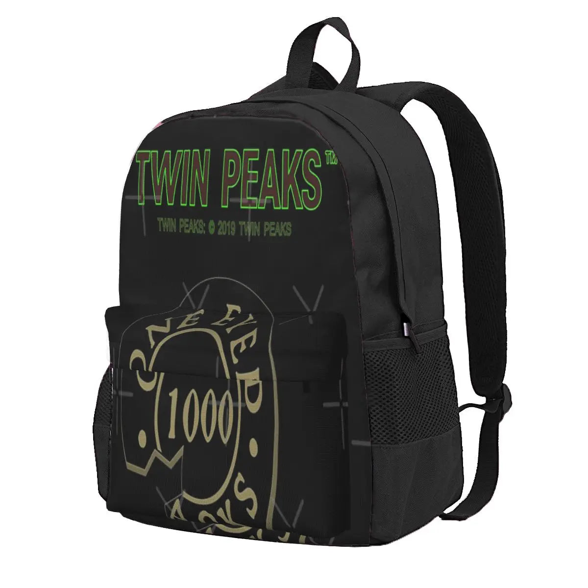 One Eyed Jacks Poker Chip Backpacks Zip Pockets