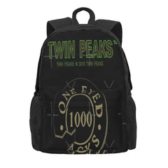 One Eyed Jacks Poker Chip Backpacks Zip Pockets