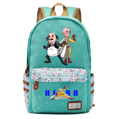 One Punch-Man Zipper Print Backpack Student Schoolbag