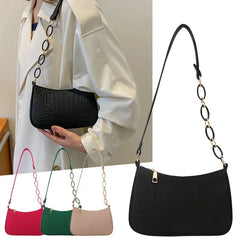 One Shoulder Bag Women's Subaxillary Bag Advanced Texture Armpit Handbag
