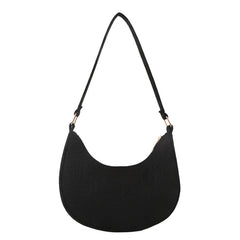 One Shoulder Bag Women's Subaxillary Bag Niche Texture Handbag
