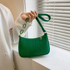 One Shoulder Bag Women's Subaxillary Bag Niche Advanced Texture Handbag