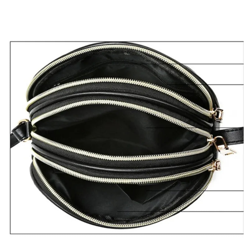 One Shoulder Women's Bag PU Leather Messenger Bag