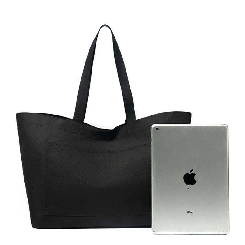Waterproof Nylon One Shoulder Bag Large Capacity Tote Bag