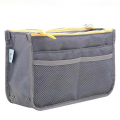Nylon Travel Insert Organizer Handbag Purse Makeup Bag