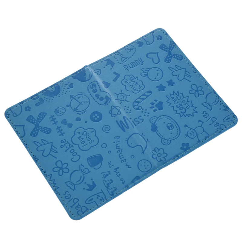 Leather Passport Holder Organizer Cover