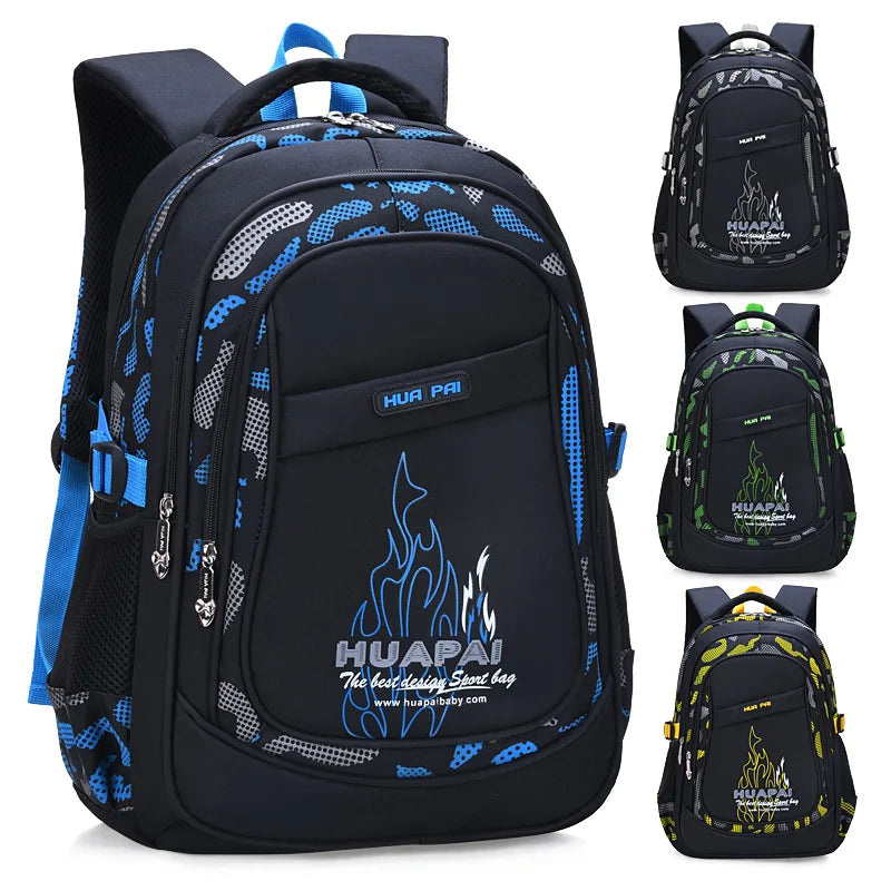 Orthopedic Kids Backpack Waterproof Mochila Boys Girls Schoolbag