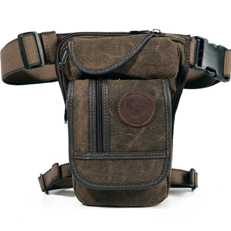 Tactical Belt Bag for Men, Wear Resistant Outdoor Ride Multifunction Fanny Pack