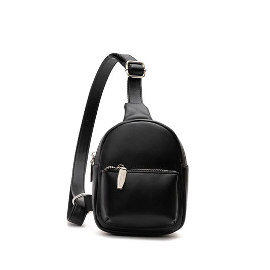 Outdoor Travel Messenger Bag PU Leather Crossbody Bag Women