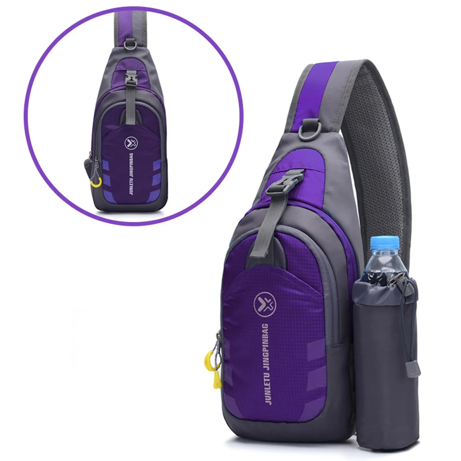 Outdoor Sports Kettle Chest Bag Multifunctional Riding Single Shoulder Bag