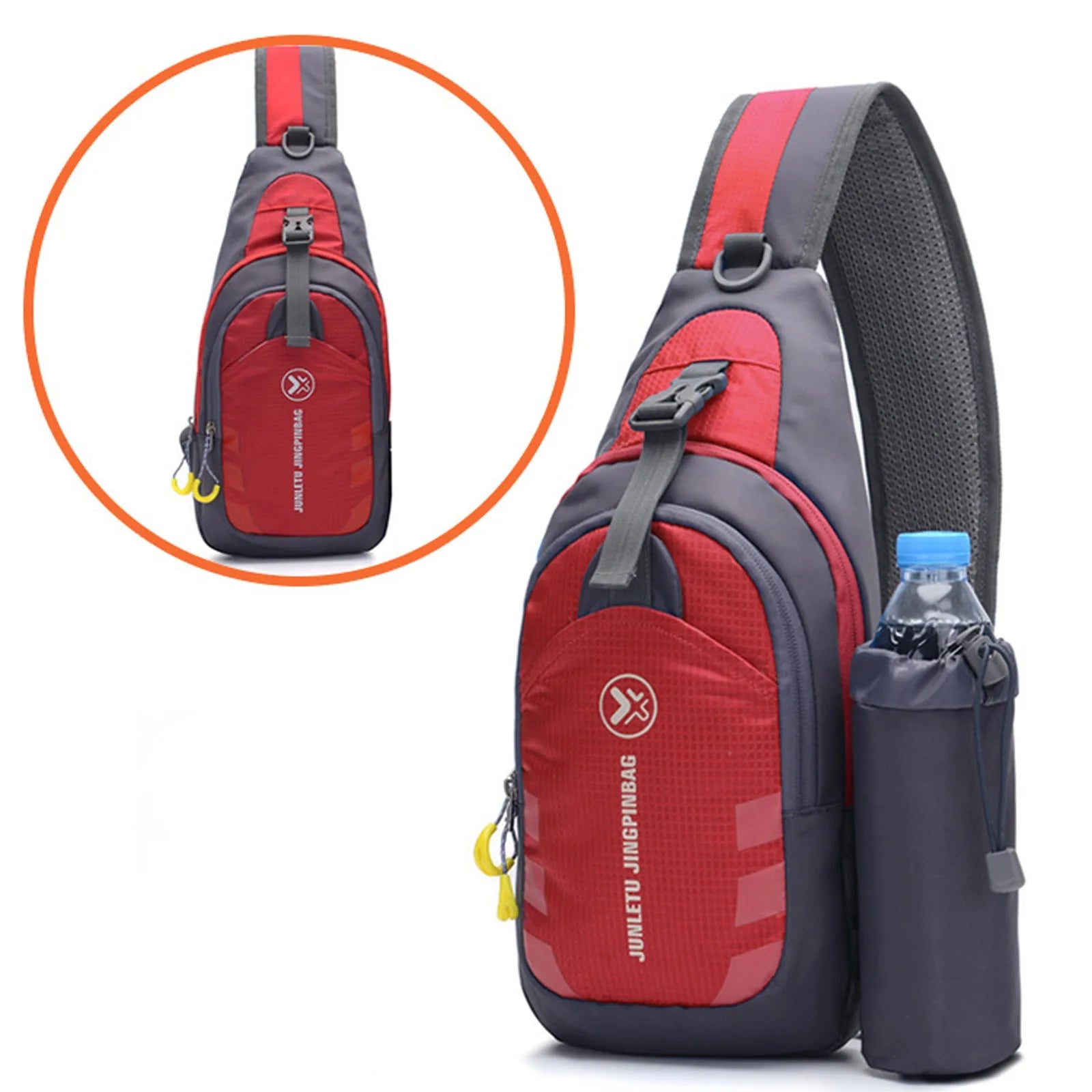 Outdoor Sports Kettle Chest Bag Multifunctional Riding Single Shoulder Bag