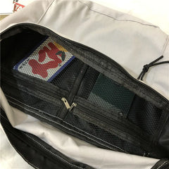 Canvas Fanny Pack Waist Bag Multi-Functional Chest Bags