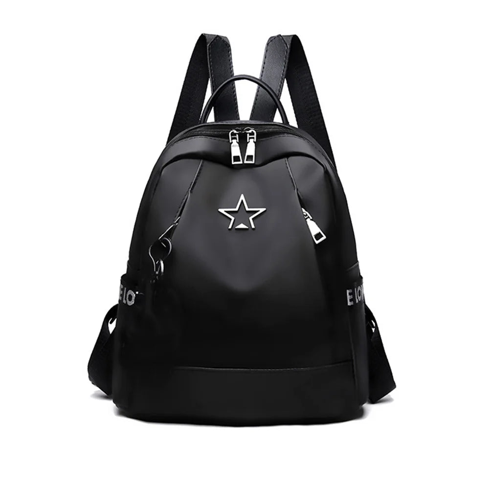Waterproof Oxford Backpack Women Large Capacity School Bag