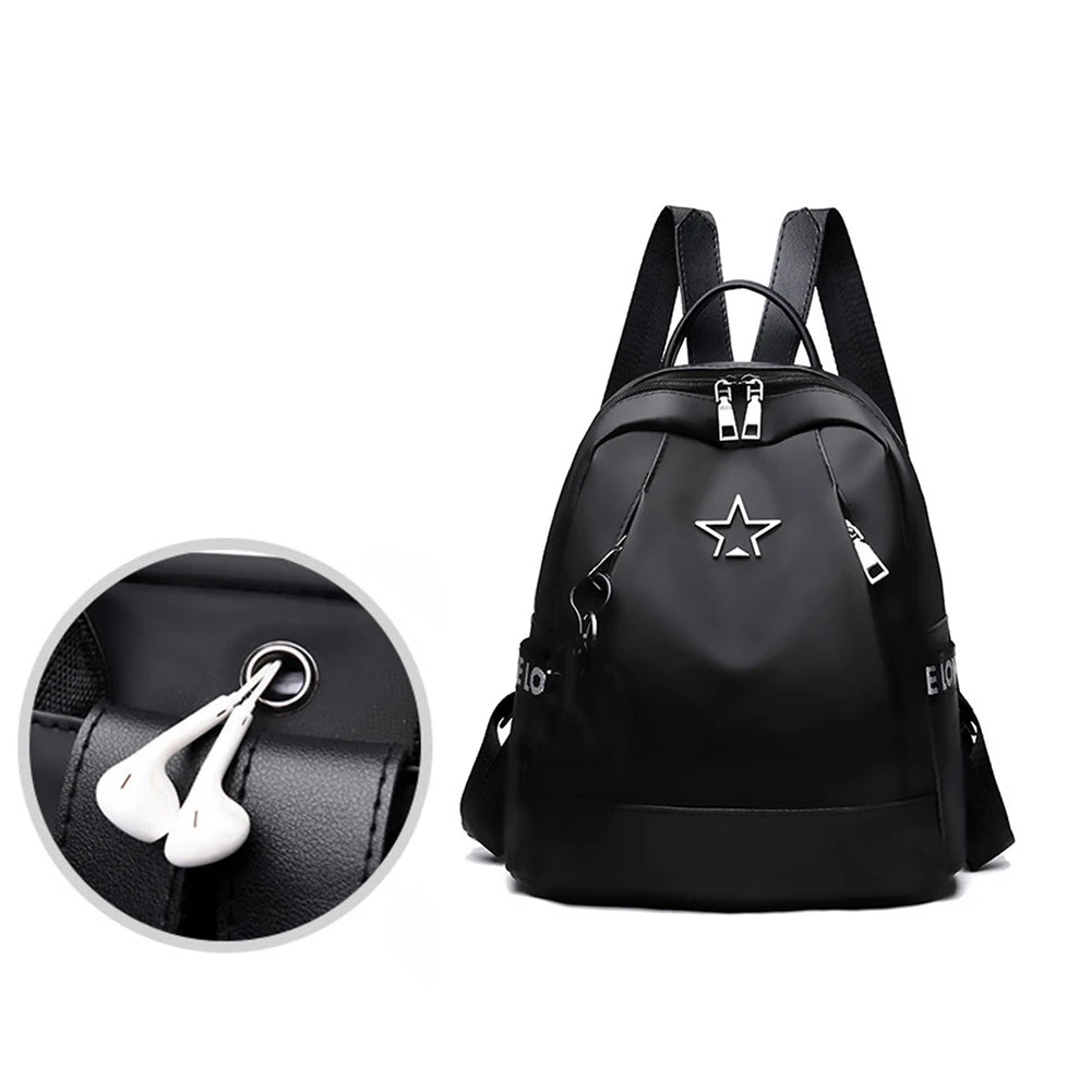 Waterproof Oxford Backpack Women Large Capacity School Bag