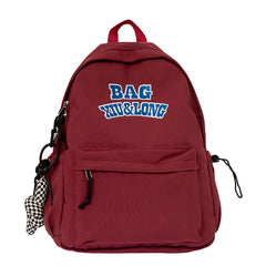 Nylon Backpack Women's Large Capacity Schoolbag Mochila