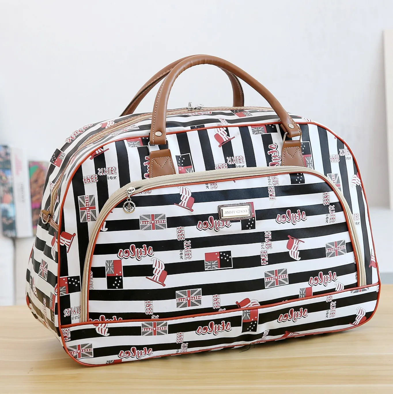 Outdoor Vintage Waterproof Carry On Luggage Travel Bag