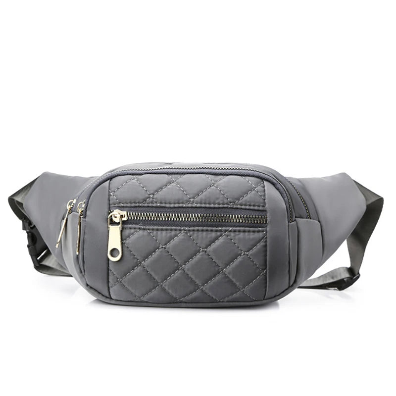 Women's Outdoor Waist Bag Zip Fanny Pack Phone Chest Bag