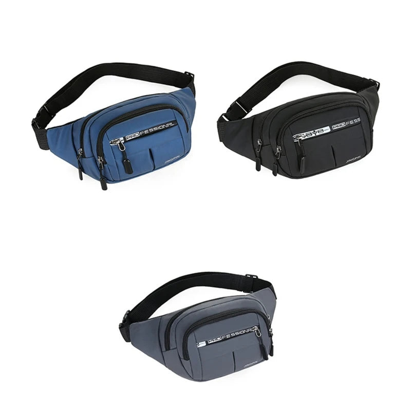 Outdoor Waist Pack Bag with Zipper Pocket