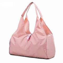 Waterproof Nylon Gym Bag with Shoe Compartment