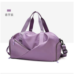 Waterproof Oxford Gym Bag with Shoe Compartment