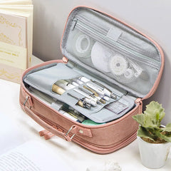 Shoulder Bags for Women Big Capacity Pencil Case Pen Pouch Holder Storage Bag