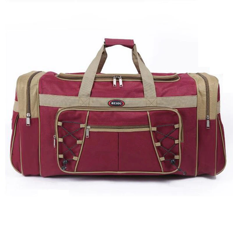 Men's Oversized Travel Duffle Bag Polyester Weekendtas