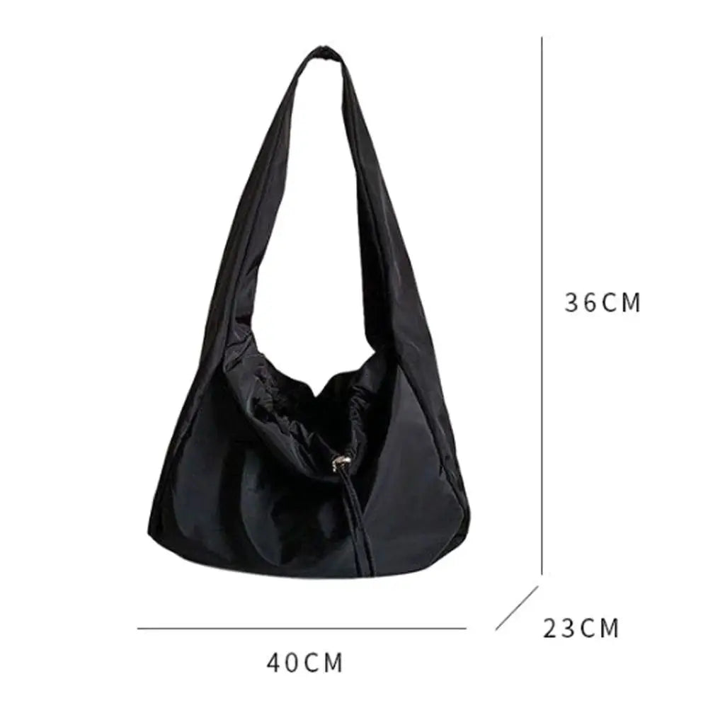 Oversized Women Bag Nylon Bucket Shoulder Bag Tote Bag