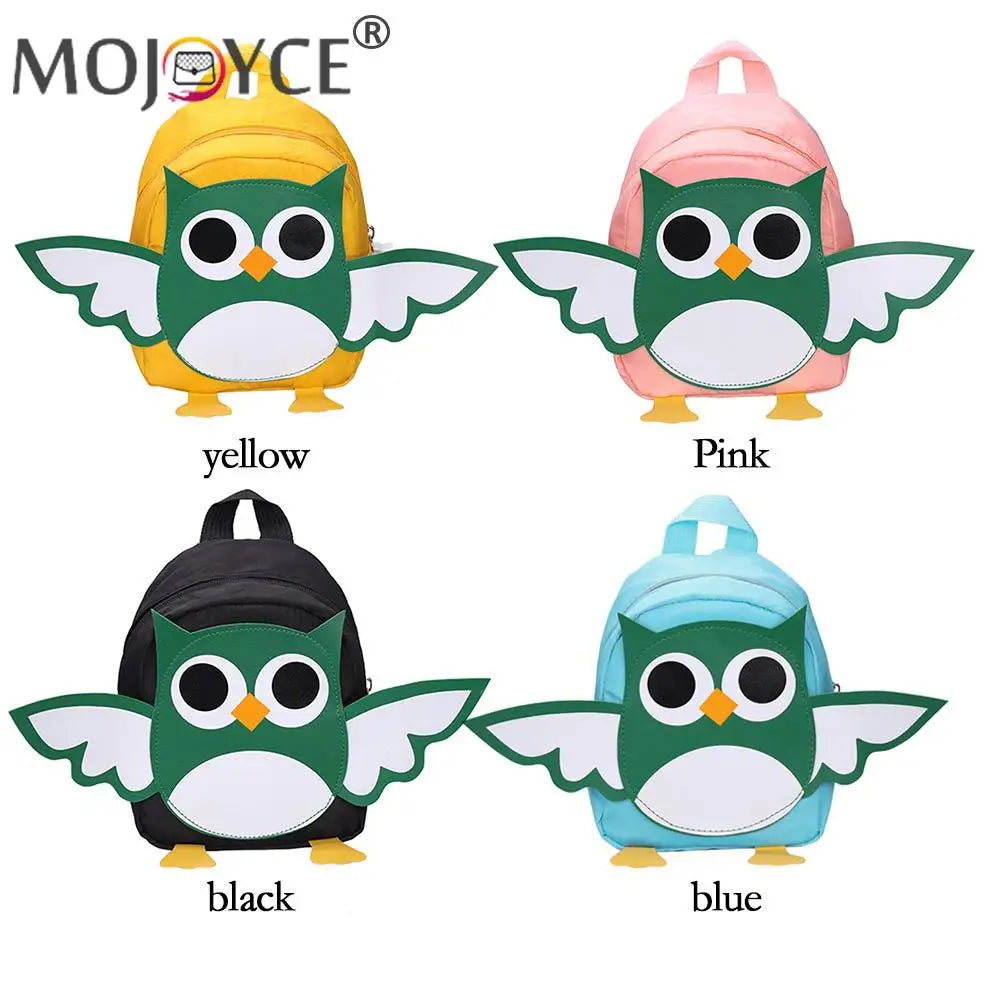 Owl Wings Backpack Rucksacks Children Preppy Style Girls Owl Wings Rucksacks