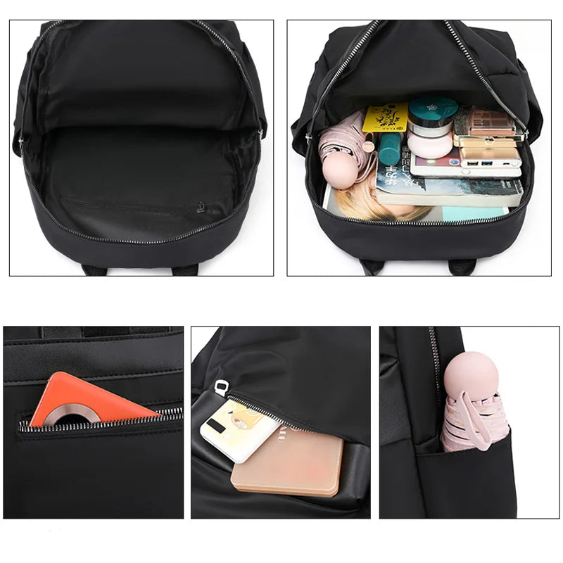 Oxford Backpack Woman Student SchoolBag for Teenage Girls Women Backpacks