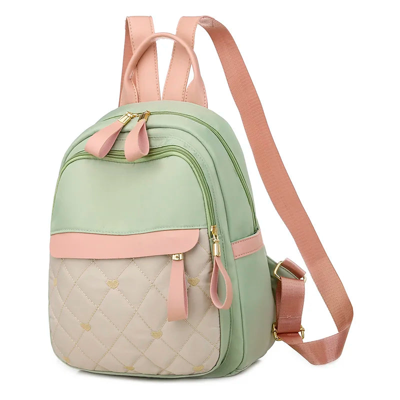 Oxford Backpack Women Backpack Purse School Bag Soft Handle