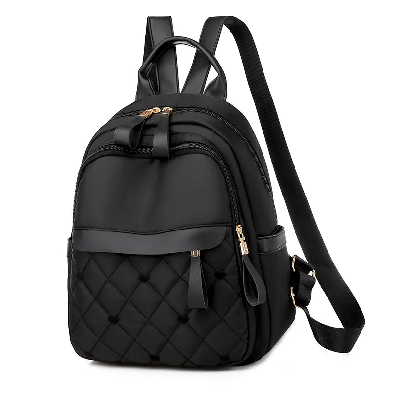 Oxford Backpack Women Backpack Purse School Bag Soft Handle