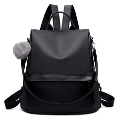 Oxford Canvas Backpack Women's Anti-Theft Versatile Schoolbag