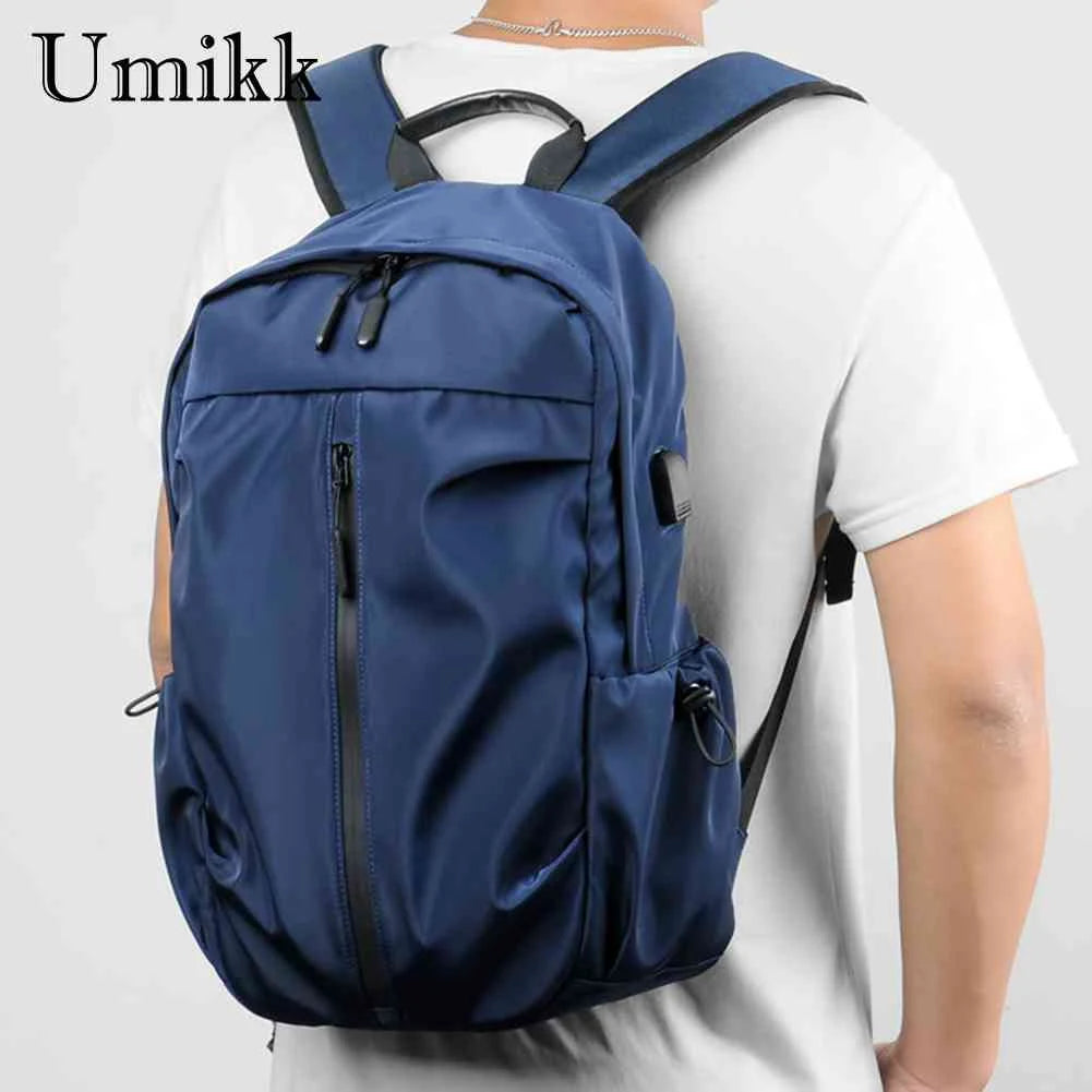 Oxford Cloth Backpack Large Capacity Knapsack Handbag for Leisure Daily Travel