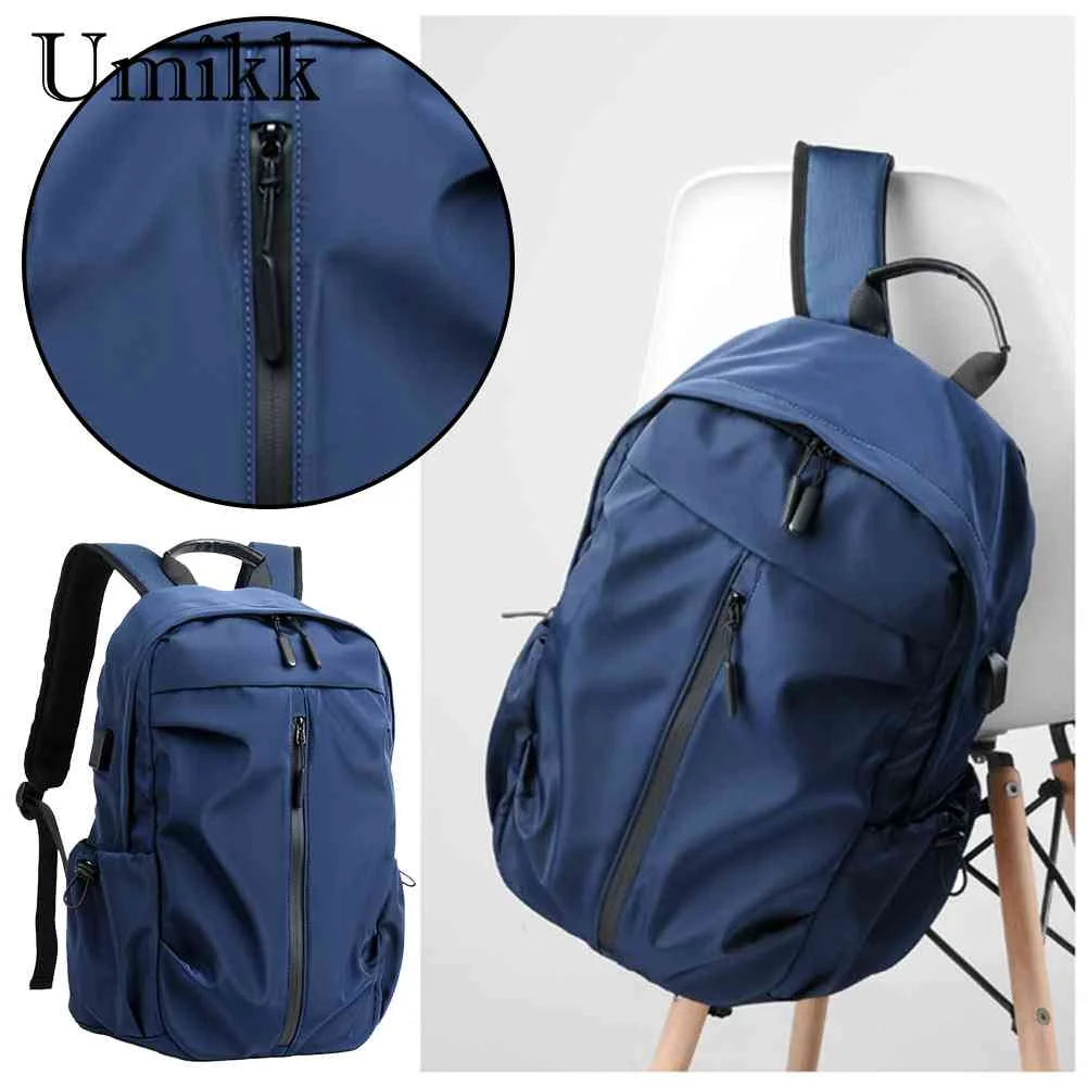 Oxford Cloth Backpack Large Capacity Knapsack Handbag for Leisure Daily Travel