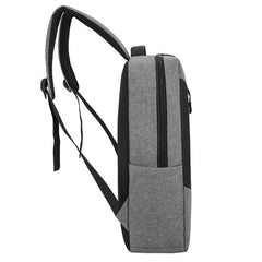 Waterproof Oxford Cloth Laptop Backpack with USB Charging