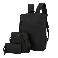 Waterproof Oxford Cloth Laptop Backpack with USB Charging