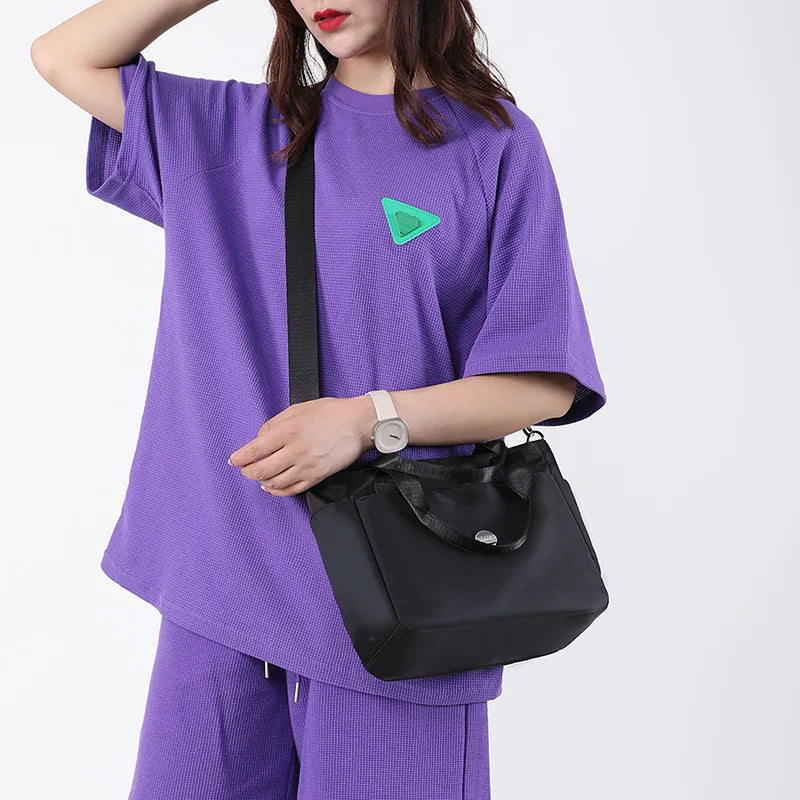 Oxford Cloth Women's Tote Bag Portable Shoulder Messenger Bag
