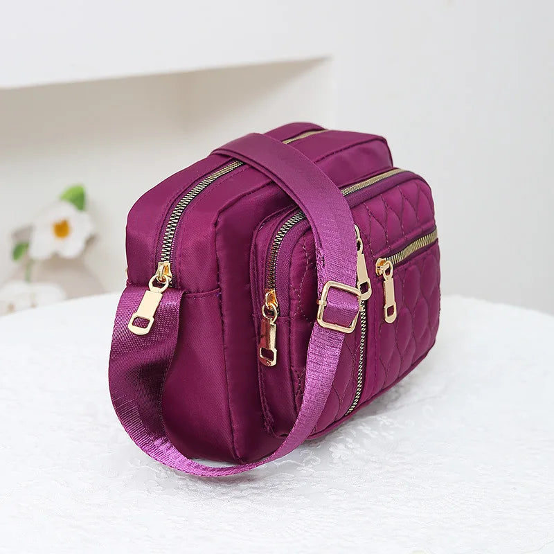 Middle-aged Women Bag Casual Shoulder Multi-layer Crossbody