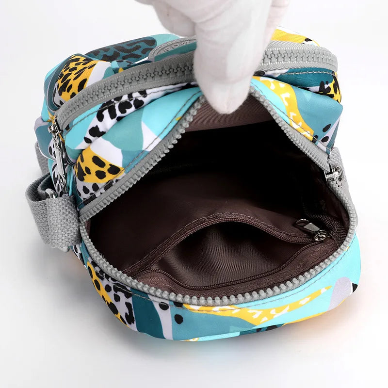 Small Canvas Mother Messenger Bag Women's Handbag