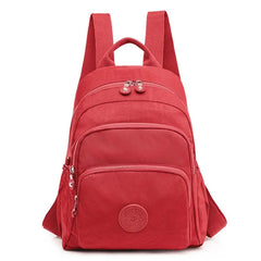 Oxford Cloth Nylon Backpack Women's Large Capacity Travel Bag