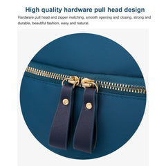 Fashionable Oxford Cloth Woman Backpack Waterproof 20-35L Solid Dual Strap Bag