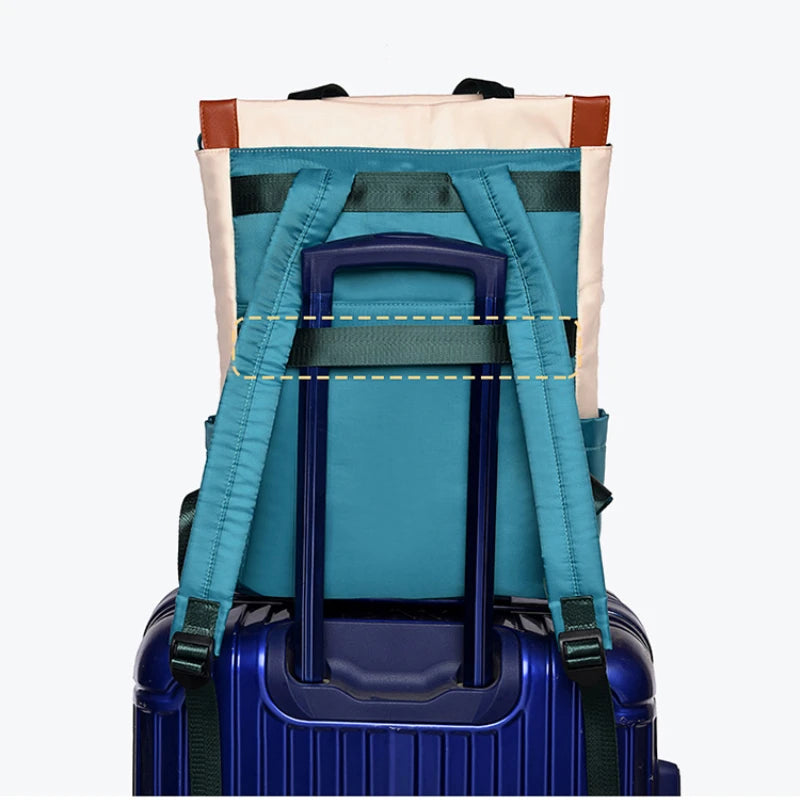 Waterproof Oxford Cloth Women Backpack Large Capacity Anti-theft Shoulder Bag