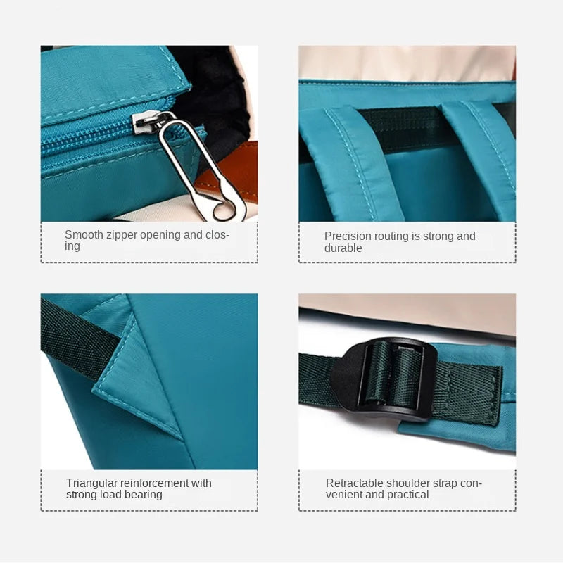 Waterproof Oxford Cloth Women Backpack Large Capacity Anti-theft Shoulder Bag